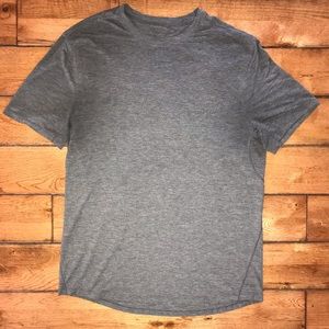 Lululemon Men’s Heathered Gray Somatic Shirt Sz L